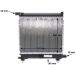 Kühler, Motorkühlung BEHR CR 235 000S