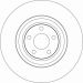 Bremsscheibe Vw P. A8 03- 360Mm TRW SINGLE DF4268S Bremsscheibe Vw P. A8 03- 360Mm TRW SINGLE DF4268S