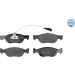 Bremsbelagsatz Fiat P. Bravo/Brava/Marea 95-02 Mit Sensor 025 219 2717/W Bremsbelagsatz Fiat P. Bravo/Brava/Marea 95-02 Mit Sensor 025 219 2717/W