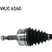 SKF Antriebswelle VKJC 6160