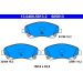 Bremsbelagsatz Toyota P. Avensis 03 13.0460-5813.2 Bremsbelagsatz Toyota P. Avensis 03 13.0460-5813.2