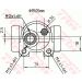 TRW Bremsrolle BWD134 TRW Bremsrolle BWD134