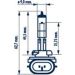 Glühlampe H27W/2 12V/27W Pgj13 1St 480423000