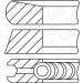 GOETZE ENGINE Kolbenringsatz 08-435200-00 Goetze Diamond Coated®