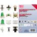 BGS Kfz-Befestigungsclip-Sortiment für Audi, VW 160-tlg 9044