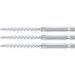 BGS Nylonbürste 9 mm Antrieb Außensechskant 6,3 mm (1/4 ) 3-tlg 3078-9-N