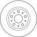 Bremsscheibe Alfa S. 166 2.0-3 DF2762 Bremsscheibe Alfa S. 166 2.0-3 DF2762