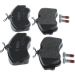 Bremsklötze CITROEN,PEUGEOT 0 986 424 583 Bremsklötze CITROEN,PEUGEOT 0 986 424 583