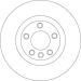Bremsscheibe Bmw T. E60/E61 DF4360 Bremsscheibe Bmw T. E60/E61 DF4360