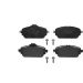 BREMBO Bremsklötze VA P 50 118