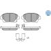 Bremsbelagsatz Toyota P. Corolla 02-/Yaris 99-/Prius 00- Mit Sensor 025 235 1015/W Bremsbelagsatz Toyota P. Corolla 02-/Yaris 99-/Prius 00- Mit Sensor 025 235 1015/W