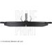 Bremsbelagsatz Jeep P. Cherokee/Wrangler 2.1-5.9 4X4 84-01 ADG04229
