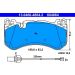 Bremsbelagsatz Audi P. A6 5.0 Rs6 Quattro 08-10 13.0460-4864.2 Bremsbelagsatz Audi P. A6 5.0 Rs6 Quattro 08-10 13.0460-4864.2