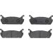 BREMBO Bremsklötze HA P 49 015 BREMBO Bremsklötze HA P 49 015