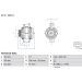 Lichtmaschine OPEL,SAAB 0 986 044 020 Lichtmaschine OPEL,SAAB 0 986 044 020