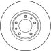 Bremsscheibe Citroen P. Xm 2.0-3.0 V6 89-00 DF1225 Bremsscheibe Citroen P. Xm 2.0-3.0 V6 89-00 DF1225