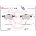 BREMBO Bremsklötze VA P 11 013 BREMBO Bremsklötze VA P 11 013