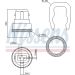 NISSENS Sensor, Kühlmitteltemperatur 207024 NISSENS Sensor, Kühlmitteltemperatur 207024