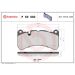 BREMBO Bremsklötze VA P 50 092 BREMBO Bremsklötze VA P 50 092