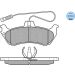 Bremsbelagsatz Db T. W163 Ml 98- Mit Sensor 025 231 9017/W Bremsbelagsatz Db T. W163 Ml 98- Mit Sensor 025 231 9017/W