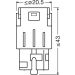 WY21W LEDriving SL Amber 12V Blister 2 Stück OSRAM