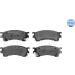 Bremsbelagsatz Mazda S. 323/626/Premacy/Xedos 91-05 Mit Sensor 025 217 5416/W Bremsbelagsatz Mazda S. 323/626/Premacy/Xedos 91-05 Mit Sensor 025 217 5416/W