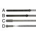 SW-Stahl Ölmeßstäbe 4 teilig für DB 03004L SW-Stahl Ölmeßstäbe 4 teilig für DB 03004L