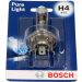 H4 12V 60/55W PURE LIGHT BOSCH KFZ-GLUEHLAMPE, 1Stk-Blister Pure Light BL 1987301001