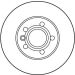 Bremsscheibe Vw P. T4 96 DF2809
