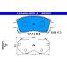 Bremsbelagsatz Subaru P. Forester/Impreza/Legacy/Outback 1,6-2,5 94-05 13.0460-5851.2