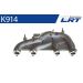 Auspuff-Krümmer AUDI,SEAT,SKODA,VW 1.6 99 K914