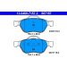 Bremsbelagsatz Renault P. Laguna 1.6-2.0 16V 01-07 13.0460-7157.2 Bremsbelagsatz Renault P. Laguna 1.6-2.0 16V 01-07 13.0460-7157.2