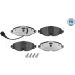 Bremsbelagsatz Vw P. Golf Vii/A3/Octavia/Leon 12 MEYLE-PD: Advanced performance and design 025 256 8320/PD