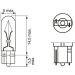 12V 2W PURE LIGHT W2x4,6d BOSCH KFZ-GLUEHLAMPE Pure Light 1987302218