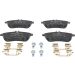 Bremsbelagsatz Db P. W204 C180-300 Ohne Sport 13.0460-2733.2