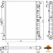 KÜHLER, MOTORKÜHLUNG NRF53930A