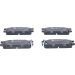Bremsbelagsatz Subaru T. Impreza/Legacy 1,6-2,5 92-00 13.0460-5850.2 Bremsbelagsatz Subaru T. Impreza/Legacy 1,6-2,5 92-00 13.0460-5850.2