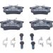 Bremsbelagsatz Vw T. Corrado/Golf/Jetta/Passat/Vento 83-02 13.0460-2937.2