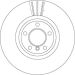 Bremsscheibe Bmw S. 5/6 F10/F11/F18 10 DF6615S Bremsscheibe Bmw S. 5/6 F10/F11/F18 10 DF6615S