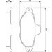 Bremsklötze FIAT 0 986 460 968 Bremsklötze FIAT 0 986 460 968
