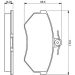Bremsklötze SEAT,VW 0 986 460 943 Bremsklötze SEAT,VW 0 986 460 943