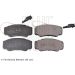 Bremsbelagsatz Nissan T. Cabstar 2.5-3.0 Dt 06 ADN142134 Bremsbelagsatz Nissan T. Cabstar 2.5-3.0 Dt 06 ADN142134