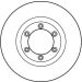 90 481 001 Bremsscheibe VA DF4168 90 481 001 Bremsscheibe VA DF4168