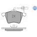 Bremsbelagsatz Vw P. T4 05/97- Mit Sensor MEYLE-ORIGINAL: True to OE 025 210 3419/W Bremsbelagsatz Vw P. T4 05/97- Mit Sensor MEYLE-ORIGINAL: True to OE 025 210 3419/W