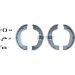 Handbremsbacken Landrover Freelander 06-14 4X4 91067800 Handbremsbacken Landrover Freelander 06-14 4X4 91067800