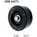 Multi-V-Umlenkrolle VKM 64071