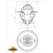 Thermostat, Kühlmittel 725036 Thermostat, Kühlmittel 725036