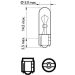 W1,2W 12V/1,2W W2x4,6d SB2 PHILIPS Vision 12516B2
