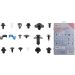 BGS Kfz-Befestigungsclip-Sortiment für Mazda 475-tlg 9050