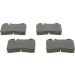 Bremsklötze MERCEDES W124-Serie 0 986 460 966 Bremsklötze MERCEDES W124-Serie 0 986 460 966